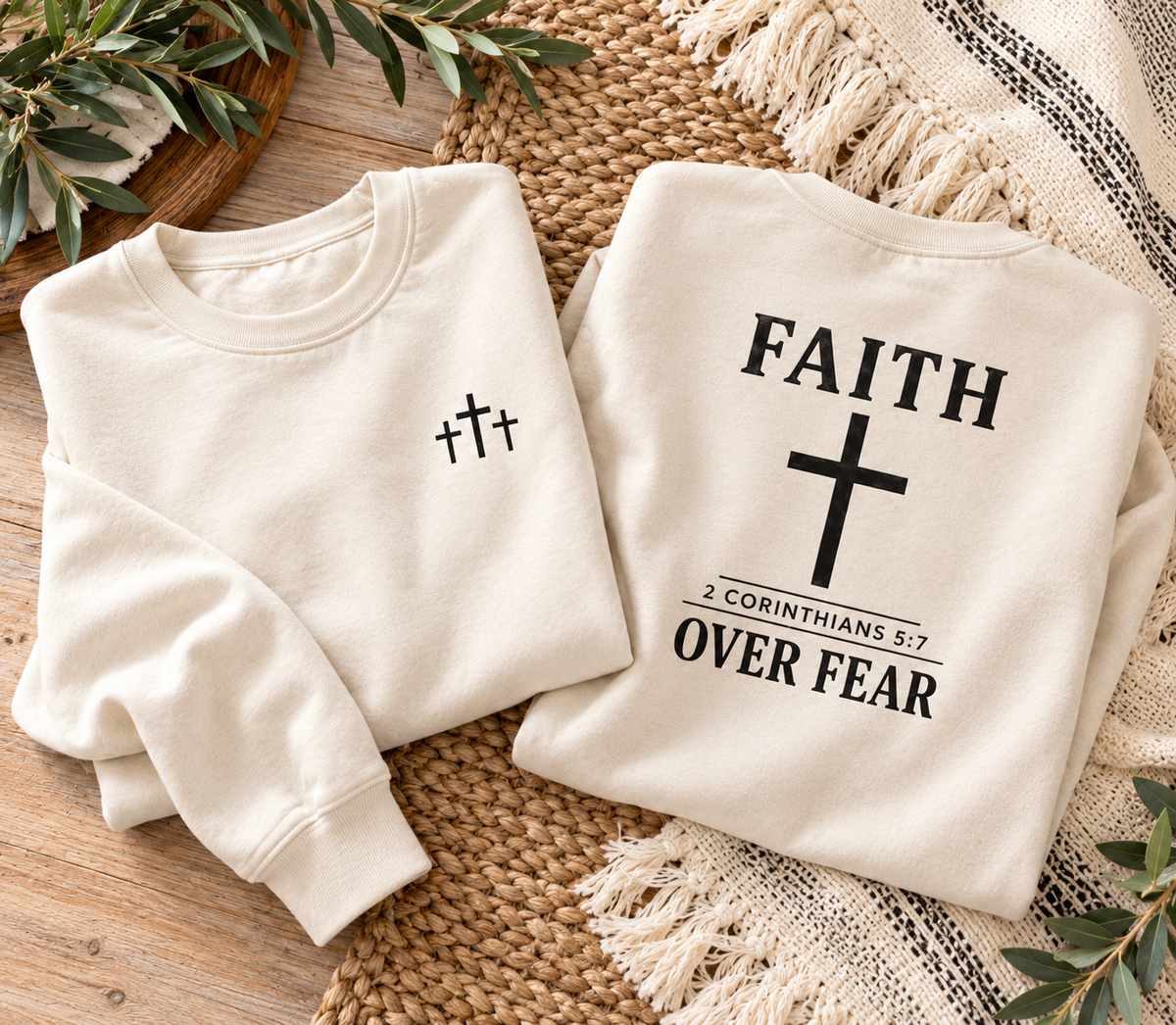Faith Over Fear Crewneck