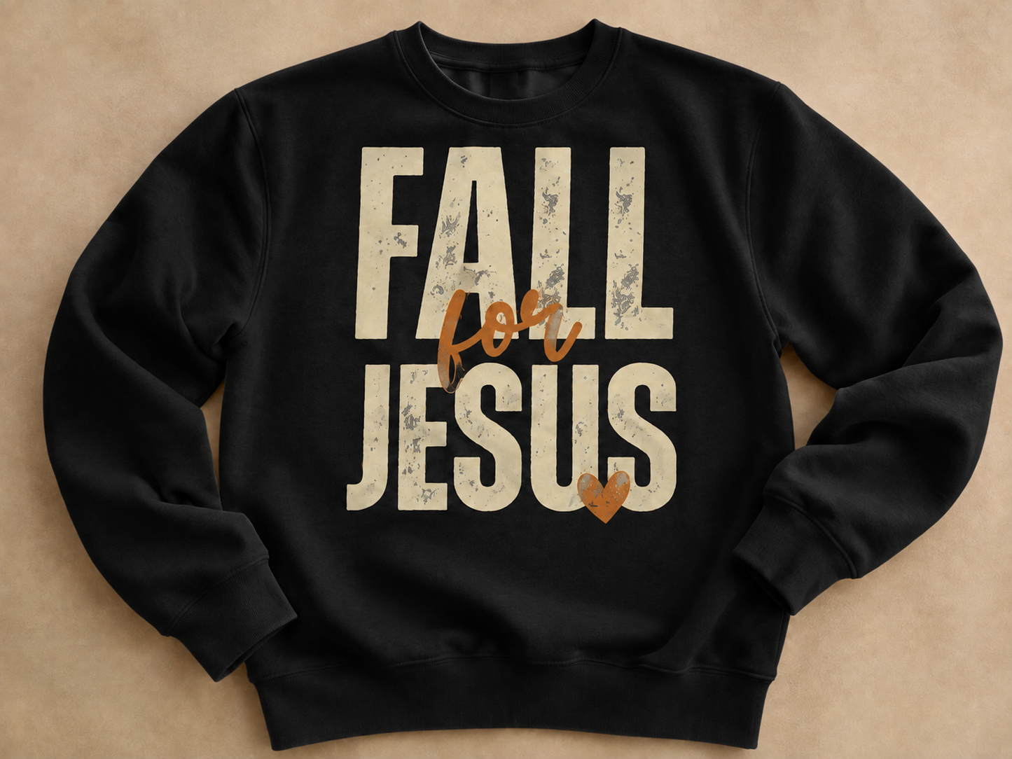 Fall for Jesus Crewneck Sweatshirt