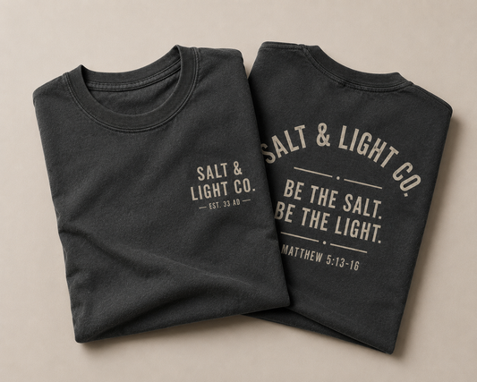 Be the Salt.Be the Light. | Christian Unisex Tee