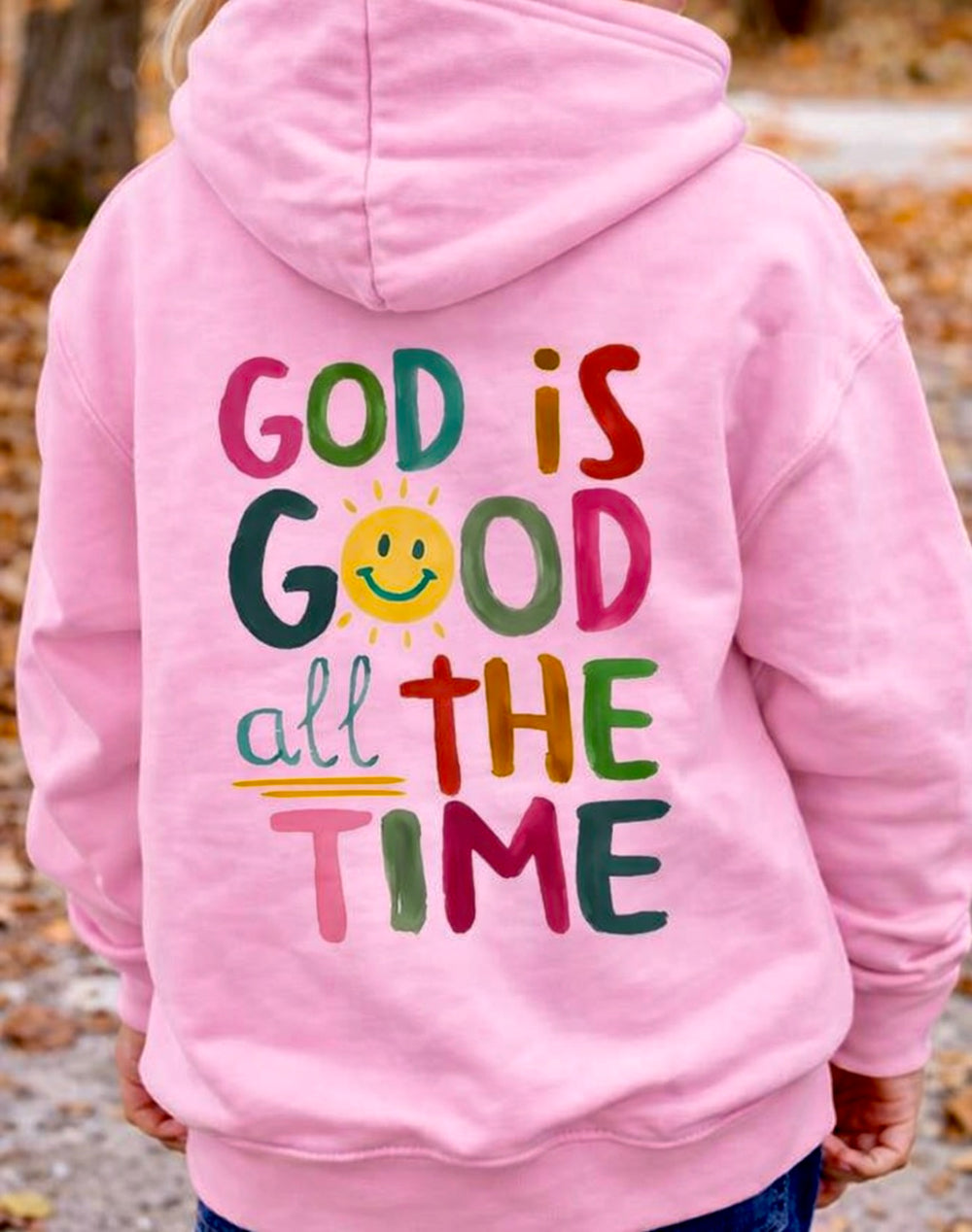 God Is Good All the Time-Kids Hoodie