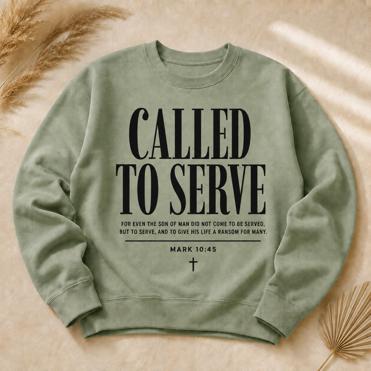 Called to Serve Christian Crewneck
