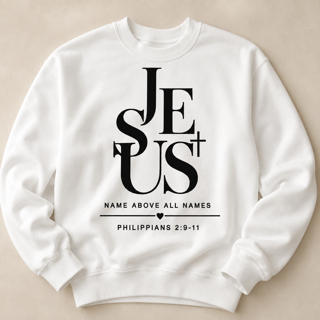 JESUS Crewneck Sweatshirt