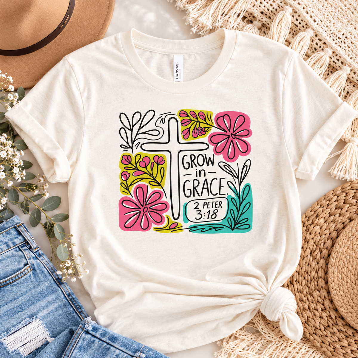 Grow in Grace Tee