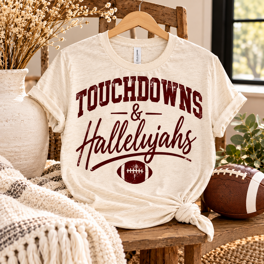Touchdowns & Hallelujahs Tee