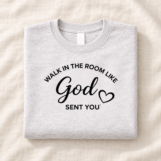 Walk in the Room tee folded